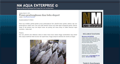 Desktop Screenshot of nmaquaenterprise.blogspot.com