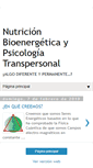Mobile Screenshot of nutricion-bioenergetica.blogspot.com
