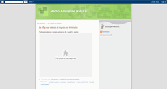 Desktop Screenshot of medioambiente-natural.blogspot.com