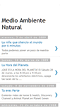 Mobile Screenshot of medioambiente-natural.blogspot.com
