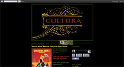 Desktop Screenshot of culturawine.blogspot.com