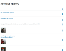 Tablet Screenshot of oxygenesports.blogspot.com