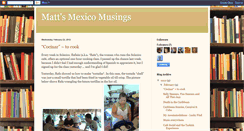 Desktop Screenshot of mexmatt.blogspot.com