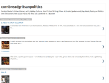 Tablet Screenshot of cornbreadgritsanpolitics.blogspot.com