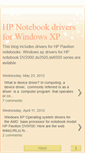 Mobile Screenshot of hpnotebookdrivers.blogspot.com