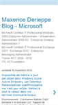 Mobile Screenshot of derieppe-maxence.blogspot.com