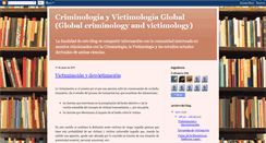 Desktop Screenshot of criminology-victimology-mx.blogspot.com