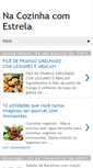 Mobile Screenshot of nacozinhacomestrela.blogspot.com