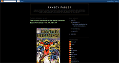 Desktop Screenshot of fanboyfables.blogspot.com