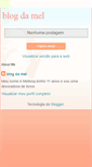 Mobile Screenshot of blogdamelmelissa.blogspot.com