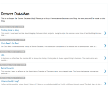 Tablet Screenshot of denverdataman.blogspot.com
