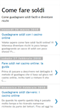 Mobile Screenshot of ccomefaresoldi.blogspot.com