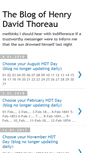 Mobile Screenshot of blogthoreau.blogspot.com