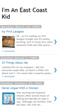 Mobile Screenshot of imaneastcoastkid.blogspot.com