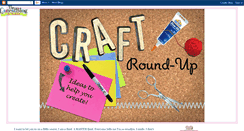 Desktop Screenshot of craftroundup.blogspot.com