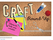 Tablet Screenshot of craftroundup.blogspot.com