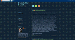 Desktop Screenshot of dreamitwinitliveit.blogspot.com