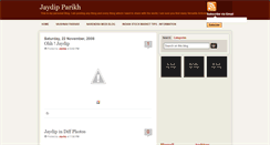 Desktop Screenshot of jaydipparikh.blogspot.com