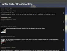 Tablet Screenshot of hunterbutler.blogspot.com