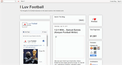 Desktop Screenshot of i-luv-football.blogspot.com