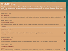 Tablet Screenshot of moshwritings.blogspot.com