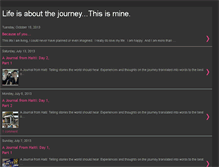 Tablet Screenshot of journey2where.blogspot.com