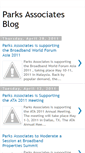 Mobile Screenshot of parksassociates.blogspot.com