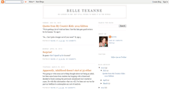 Desktop Screenshot of belletexanne.blogspot.com