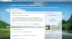 Desktop Screenshot of organicgardeninginfrance.blogspot.com