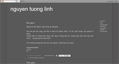 Desktop Screenshot of nguyentuonglinh.blogspot.com