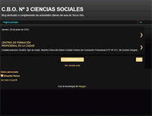 Tablet Screenshot of cbo3cienciassociales.blogspot.com