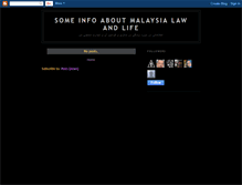 Tablet Screenshot of cyberlaw-abdolreza.blogspot.com