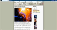 Desktop Screenshot of oddvolumes.blogspot.com