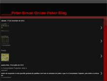 Tablet Screenshot of petersimon69.blogspot.com