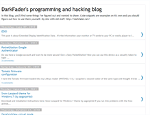 Tablet Screenshot of darkfader.blogspot.com