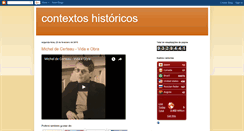 Desktop Screenshot of contextoshistoricos.blogspot.com