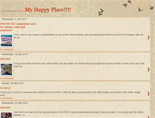 Tablet Screenshot of myartandcraftshappyplace.blogspot.com