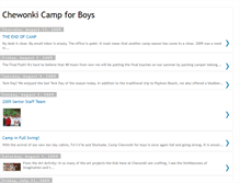 Tablet Screenshot of campchewonkiforboys.blogspot.com