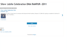 Tablet Screenshot of dma25years.blogspot.com