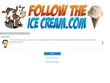 Tablet Screenshot of followtheicecream.blogspot.com