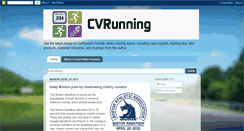 Desktop Screenshot of centralvalleyrunning.blogspot.com