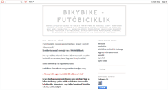 Desktop Screenshot of futobicikli.blogspot.com