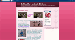 Desktop Screenshot of craftheart.blogspot.com