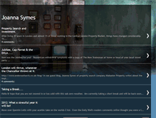 Tablet Screenshot of joannasymes.blogspot.com