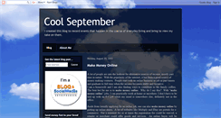 Desktop Screenshot of coolseptember.blogspot.com