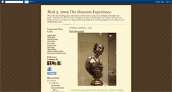 Desktop Screenshot of mod3museumexperience.blogspot.com