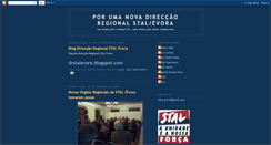 Desktop Screenshot of porumanovadireccaoregional.blogspot.com