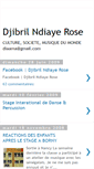 Mobile Screenshot of djibrilrose.blogspot.com