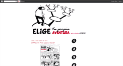 Desktop Screenshot of elige-tu-propia-aventura.blogspot.com