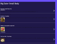 Tablet Screenshot of bigeatersmallbody.blogspot.com